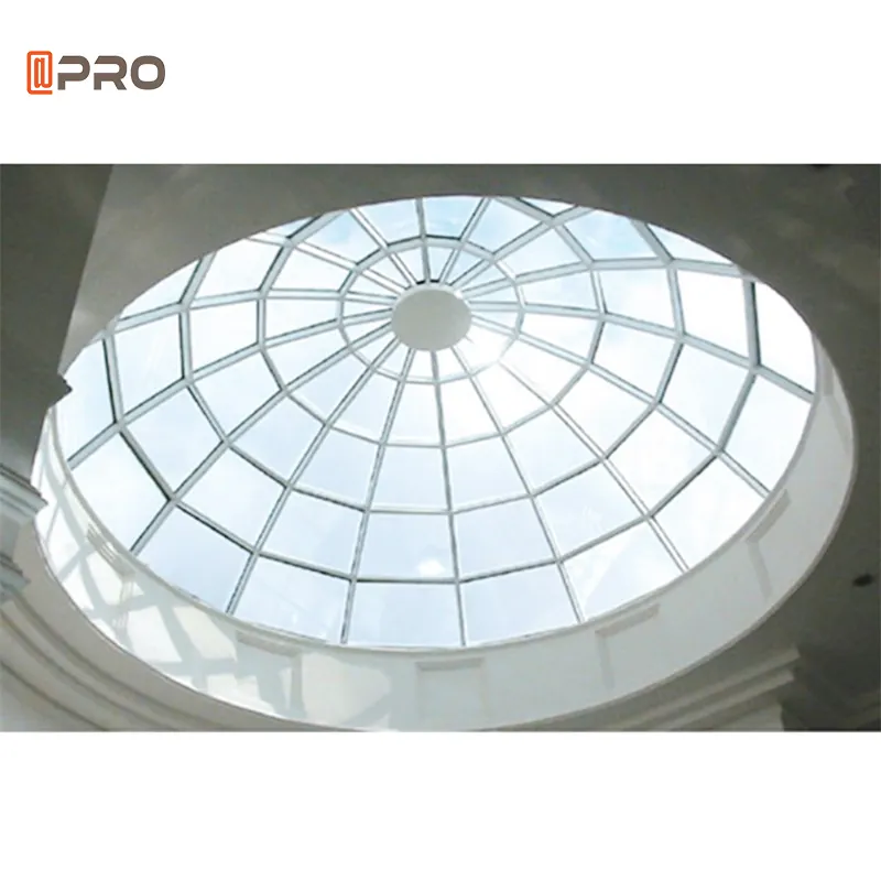aluminium Sun shade roof sky light roof skylight dome remote control tempered laminated glass double pane roof skylight Best
