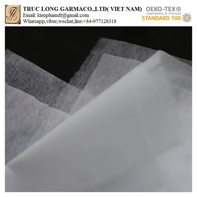 Good Quality interfacing suppliers nonwoven fabric manufacturer non woven interlining