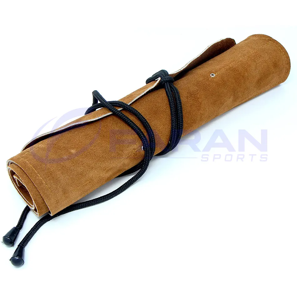Vendita calda da elettricista strumenti Roll Bag realizzato in pelle scamosciata originale Logo personalizzato di migliore qualità in pelle meccanica borse a pedaggio