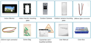 Multi-Apartment Tuya Smart APP Controlled <strong>Video</strong> Door Phone <strong>System</strong> with Audio <strong>Video</strong> <strong>Intercom</strong> IP SIP <strong>TCP</strong> IP Door Access Control