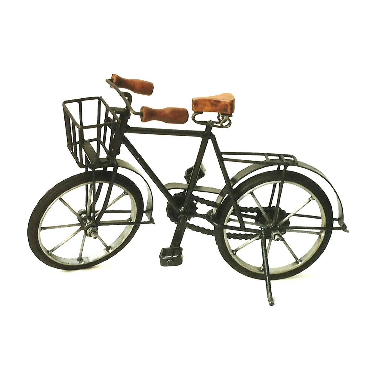 Nuevo Modelo de decoración en miniatura de bicicleta de metal de hierro forjado