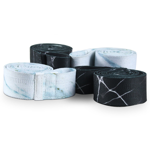 Bandas circulares de cadera largas impresas elásticas extra pesadas con logotipo personalizado, bandas de bucle de resistencia para ejercicio de alta resistencia de material de látex - Product Image 4
