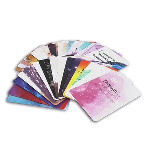 Bán Buôn Trung Quốc Nhà Sản Xuất Tùy Chỉnh OEM Oracle Tích Cực Tự Motivational Khẳng Định Thẻ In Ấn - Product Image 1