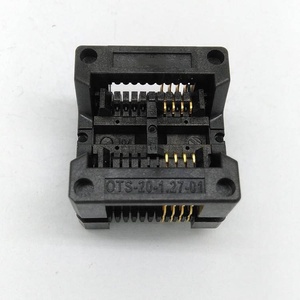 Taidacent 8 Pin 1,27mm paso OTS-20-1.27-01 bloque de prueba zócalo Chip programador adaptador Envejecimiento de prueba SOP8 hembra - Product Image 2