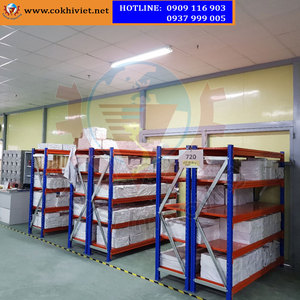 Mehr schicht ige schrauben lose Regal regals ysteme Industrielles Lager regal Regal mit Schlitz winkel design - Product Image 4