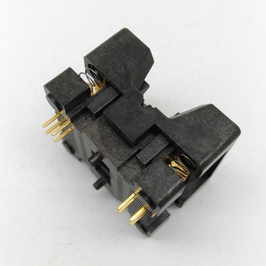 Taidacent 8 Pin 1,27mm paso OTS-20-1.27-01 bloque de prueba zócalo Chip programador adaptador Envejecimiento de prueba SOP8 hembra - Product Image 4