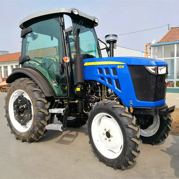 Vendite calde 70hp trattore 4wd baldacchino trattore per farm usato prezzo a buon mercato