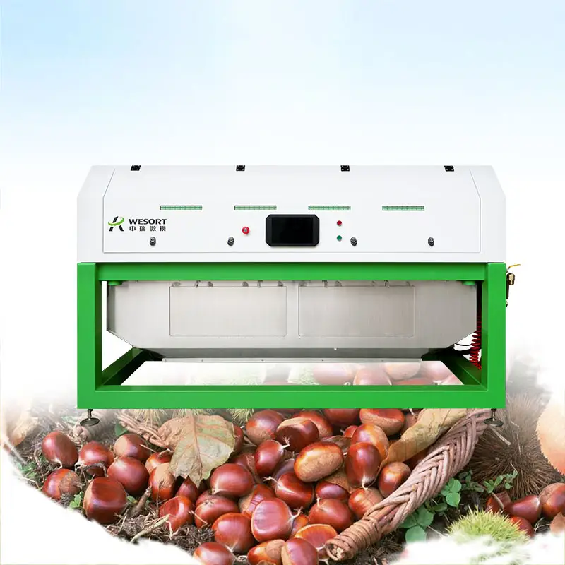 Máquina de clasificación óptica de nueces, dispositivo para separar o limpiar frutos secos, de Color Ccd