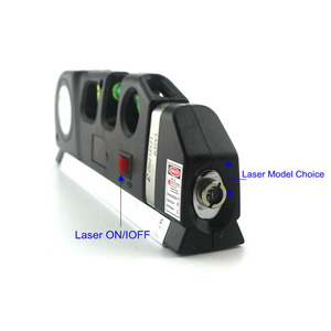 8フィートクロスライン測定定規レベリングレーザーレベルPro3ツール - Product Image 5