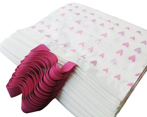 Support Customization Top Quality Biodegradable Poly Plastic <strong>Soft</strong> <strong>Loop</strong> <strong>Handle</strong> Shopping Packaging Bag with Custom Print logo and Size Thickness - Product Image 1
