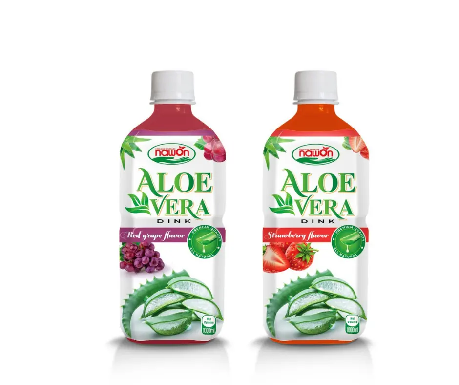 Botella de Aloe Vera Original, fabricante de bebidas OEM ODM, precio al por mayor, bajo pedido