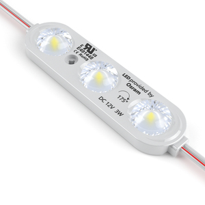 Светодиодные огни, водонепроницаемый светодиодный цветной модуль pcb dc12v 3w smd 2835, впрыскиваемый Светодиодный модуль для вывесок - Product Image 3