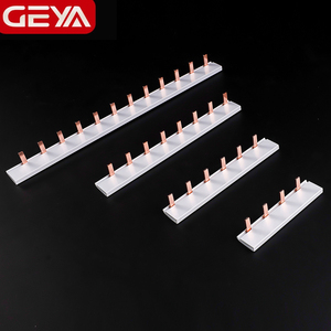 GEYA <span class=keywords><strong>1p</strong></span> 63A מכירה לוהטת פס אלומיניום מחיר של חשמלי מסרק Tembaga נחושת Pn סוג Dpn פס אלומיניום PIN-<span class=keywords><strong>1P</strong></span>-12 63A 230-415V פס אלומיניום