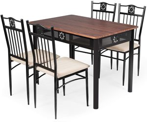 5 Piece Dining <strong>Table</strong> and Chairs <strong>Set</strong> - Product Image 6