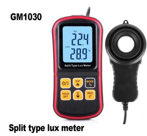 Benetech เครื่องวัดความสว่าง GM1030 / GM1030C ลักซ์มิเตอร์, เครื่องวัดความสว่างแบบพกพาจอ LCD แบบแยก - Product Image 2