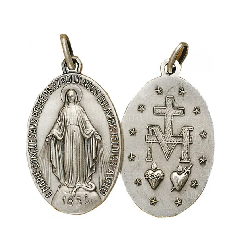 제조자 주문 디자인은 가톨릭 성자 메달