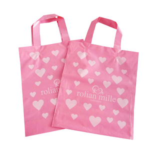 Support Customization Customized Printed Own logo Biodegradable Reusable Plastic <strong>Soft</strong> <strong>Loop</strong> <strong>Handle</strong> Shopping Carry Bag HANPAK JSC Viet Nam - Product Image 1