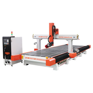 Enrutador cnc giratorio de 4 ejes, 2000x6000, Centro de máquina - Product Image 1