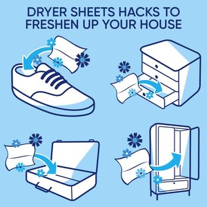 Tremble Dryer Sheets Spring Awakening Soft Sheets with Fragrant Dryer Sheet for Fresh Cloths &amp; <strong>Towels</strong> From Creasing Static Cling - Product Image 4