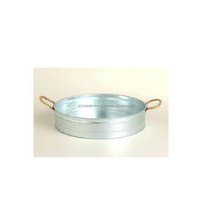 LATEST DESIGN COPPER ANTIQUE <strong>METAL</strong> SERVING <strong>TRAY</strong> - Product Image 5