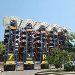Многоуровневая интеллектуальная Автостоянка автоматизированная система парковки автомобиля решения вращающаяся парковочное оборудование карусель - Product Image 4