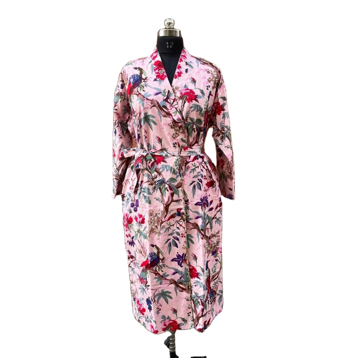 Robe de nuit longue réversible, Style Kimono, imprimé indien, Maxi, Hippie, vêtements de nuit pour femmes, nouvelle collection