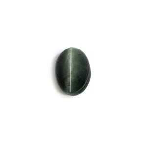Doğal kedi gözü 12x9mm Oval Cabochon 5.05 ayar takı yapımı taş - Product Image 4