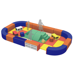 OmoiO Trẻ Em Chơi Phòng Đồ Nội Thất Tùy Chỉnh Đồ Nội Thất Đầy Màu Sắc Thiết Lập Cắt Phòng Chơi Giúp Để Kích Thích Trí Tưởng Tượng Cảm Giác Kỹ Năng - Product Image 1