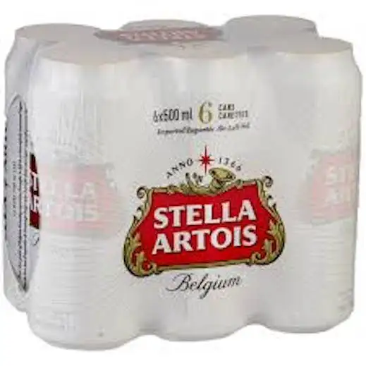 قنينات الجعة البلجيكية من ستيللا أرتوي, قنينات الجعة البلجيكية المتميزة بحجم 24 × 330 مللي متوفرة في المخزن