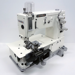 Новый B-2000-C KANSAI DVK-это планшет, 1-2 иглы, двойная цепь стежка и нижняя крышка стежка машина для резки ленточного петля - Product Image 6