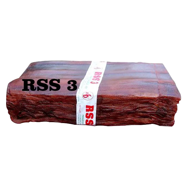 Kualitas tinggi karet alami Ribbed Smoke Sheet RSS3 langsung dari Vietnam pabrik Harga terbaik untuk penggunaan ban