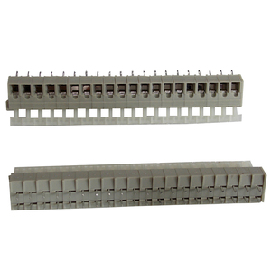 Taiwán de los fabricantes de bloque de Terminal MWX101 PCB tipo de primavera - Product Image 1