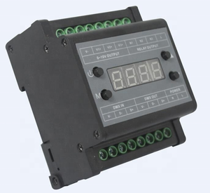 DMX303 3channels Dimmer 220V 3 Channels 0-10V Output signal DMX Dimmer <strong>Controller</strong> - Product Image 3