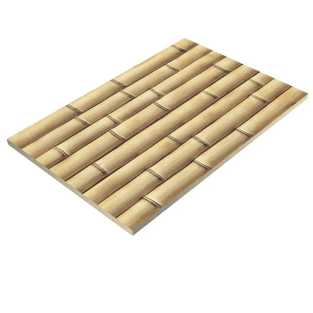 Fattoria casa di bambù tipo di disegno 300x450mm piastrelle da parete in ceramica