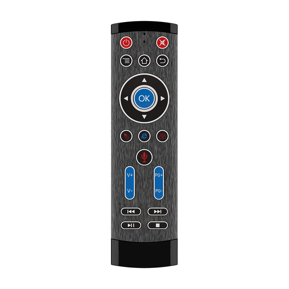 Shizhou Tech Remote Control Suara T1 Max 2.4GHz Mouse Udara Nirkabel Gyro untuk Kotak Tv Belajar IR untuk Kotak TV Android