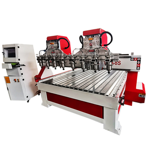 2030 4轴8主轴8旋转多头4轴CNC机器8头CNC路由器 - Product Image 3
