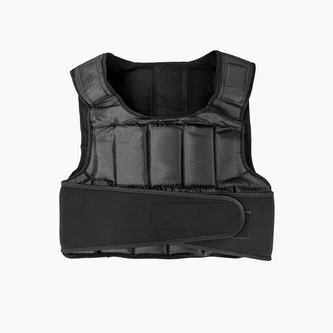 Gilet ponderato da 20 libbre regolabile in incrementi da 1lb, materiale in poliestere da 1 a 20 libbre-600D con cintura regolabile in Neoprene