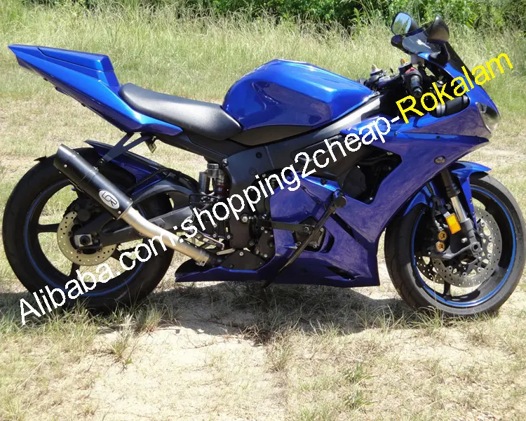 YZF 600 R6 2003 2004 ABS plastik Cowls parçaları Yamaha YZF-R6 03 04 YZFR6 YZF600 motosiklet vücut kaporta kiti