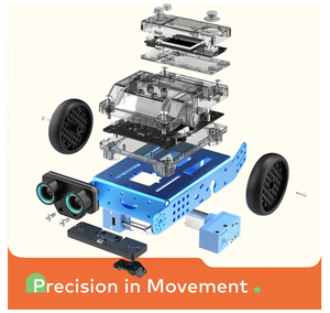 Mbot2 Neo Coding Robot für Kinder Stem Scratch und Python Programming, Unterstützung der AI-Technologie für Metallbau roboter