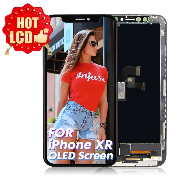 Joyking สำหรับ Iphone X Oled Xs Xr Tft พร้อม3d Touch Digitizer Assembly ไม่มี Dead Pixel หน้าจอ Lcd เปลี่ยนจอแสดงผล