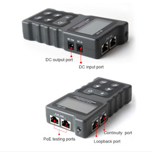 Power over Ethernet Network Tester Cat5 Cat6 LAN Tester Herramienta de detección con pantalla LCD para equipos Máquina Prueba DE TRABAJO - Product Image 4