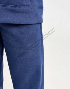 2021纯色汗服儿童田径套装男孩纯棉运动衫连帽衫儿童运动服价格便宜6到14年