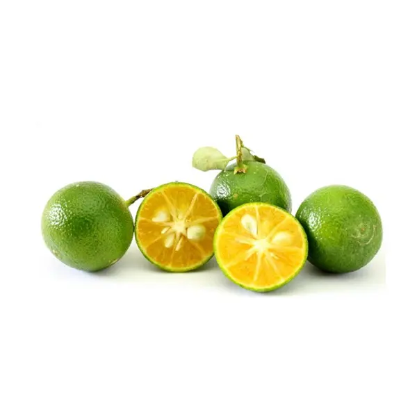 100% Alami Segar Jeruk Kalamansi/Kumquat Kecil Vietnam Hijau Lemon, Lime Supplier Siap untuk Ekspor