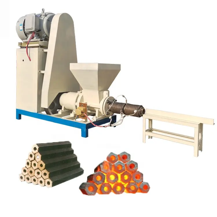 Agriculture wastes briquette machine paper Wood process pini kay briquette charcoal press making machine for sale