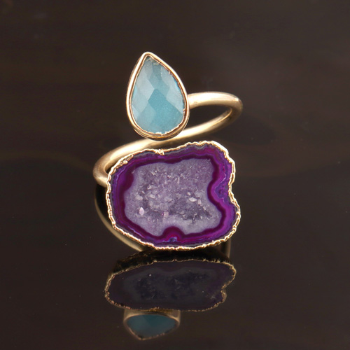 Purple, Aqua
