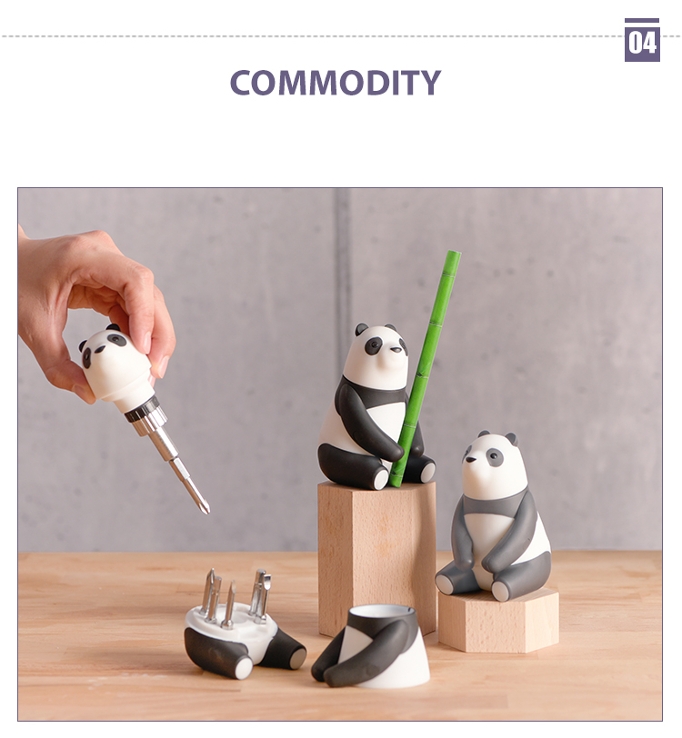 クリスマスギフトギフト商品のデザインハンドツールパンダキャラクター - Product Image 4