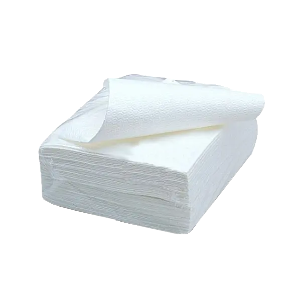 Disposable Cleaning Cloth Towel - Absorbent Multipurpose Viscose - Hospital, Home, Hotel - White, Size: cm 30x40 - Pack of 200