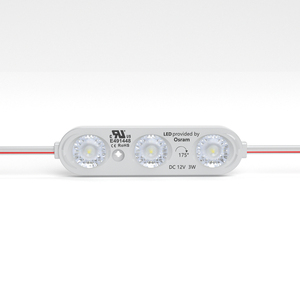 Светодиодные огни, водонепроницаемый светодиодный цветной модуль pcb dc12v 3w smd 2835, впрыскиваемый Светодиодный модуль для вывесок - Product Image 6