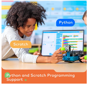 Mbot2 Neo Coding Robot für Kinder Stem Scratch und Python Programming, Unterstützung der AI-Technologie für Metallbau roboter