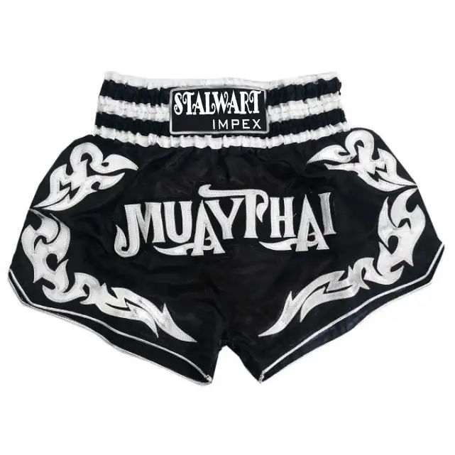 Muay thai shorts curto para artes marciais, secagem rápida